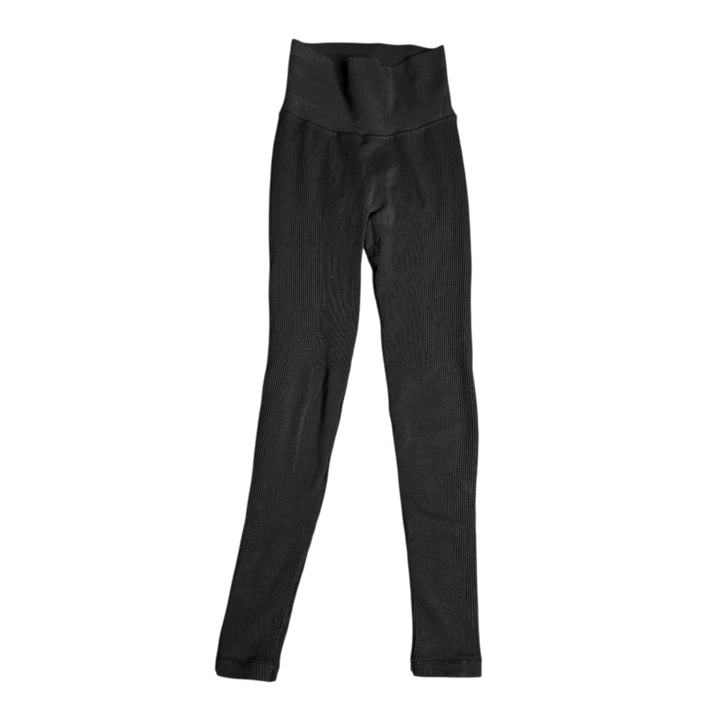 Lululemon Black Ribbed Leggings
